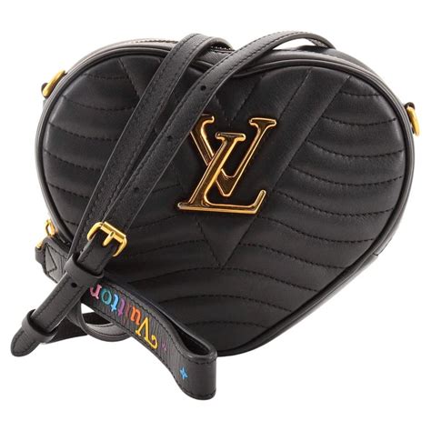 Louis Vuitton New Wave Heart Crossbody Bag Quilted Leather 